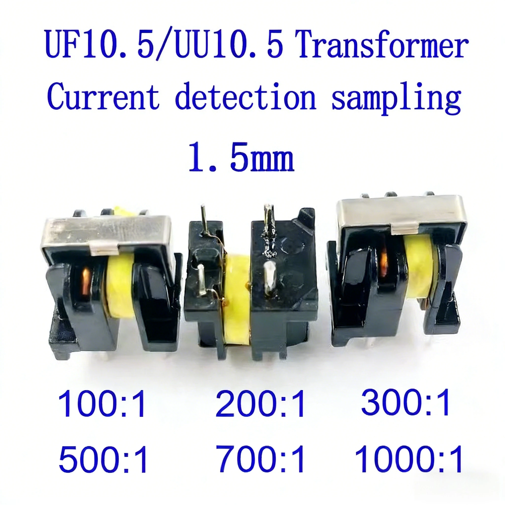 UU10.5 UF10.5 Current Transformer Current Sensing Sampling Inductor 100:1 200:1 500:1 1000:1 for Power Supply Inverter