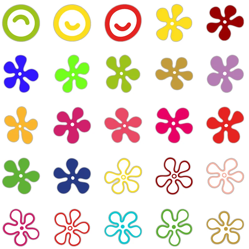 50PCS Flowers Graff…