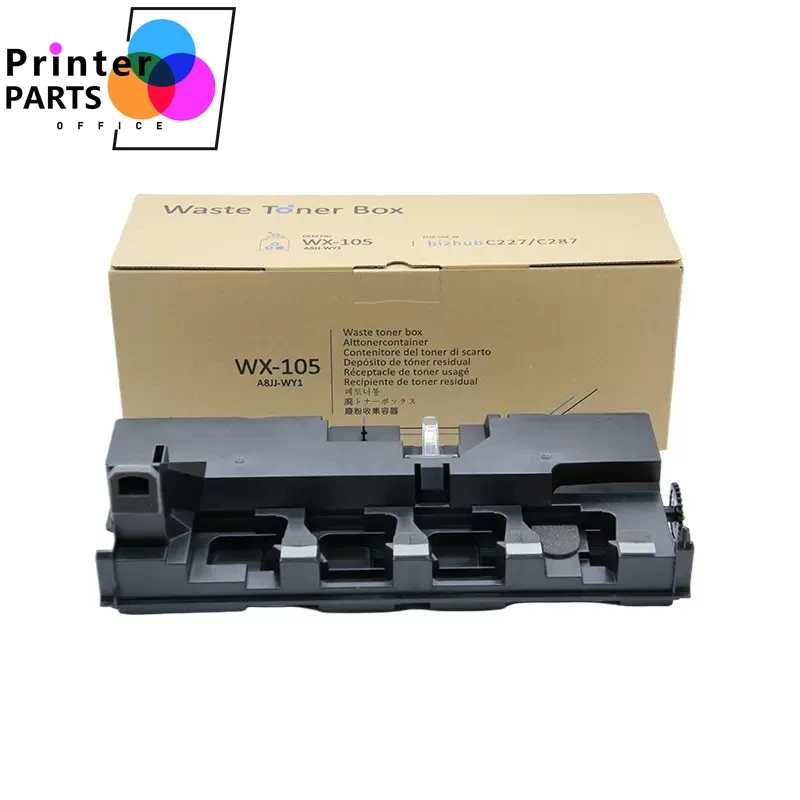 

1PCS Waste Toner Box WX-105 for Konica Minolta Bizhub C226 C266 C227 C287 C367 Waste Toner Cartridge