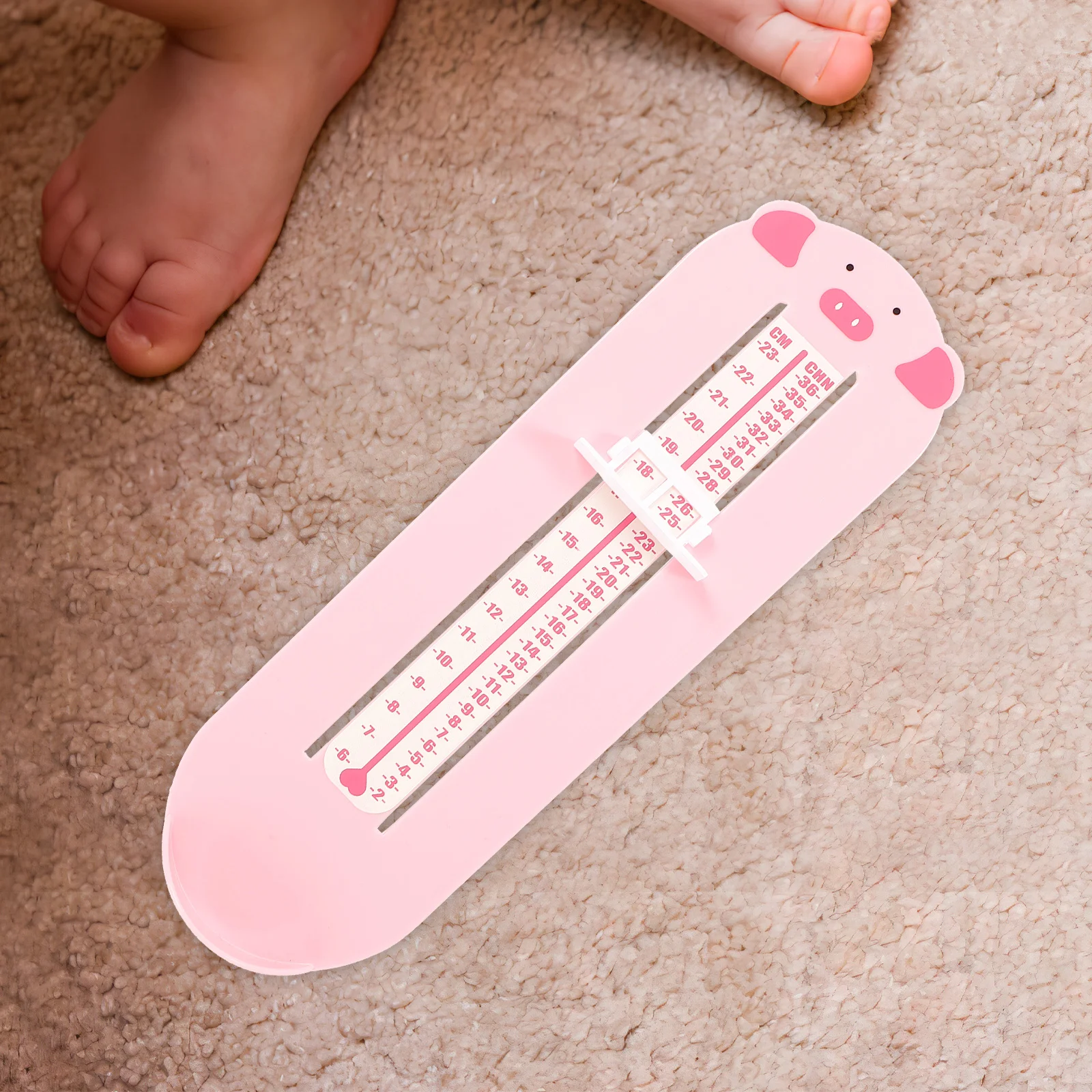 جهاز قياس القدم جهاز قياس حجم الحذاء للأقدام مسطرة قياس الحذاء مقاس طول القدم