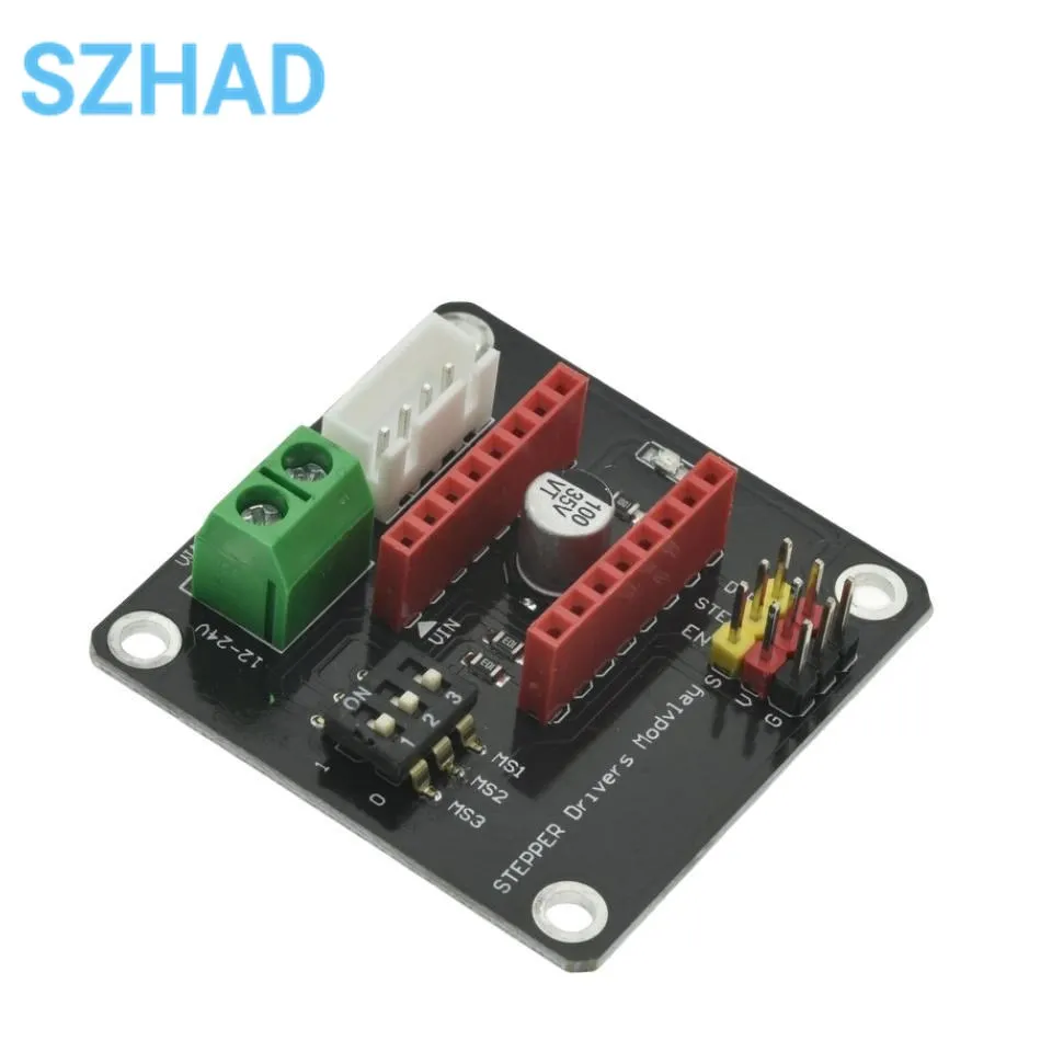 42 Stepper Motor Driver Expansion Board DRV8825 A4988 3D Printer Control Shield Module For Arduino UNO R3 Ramps1.4 DIY Kit