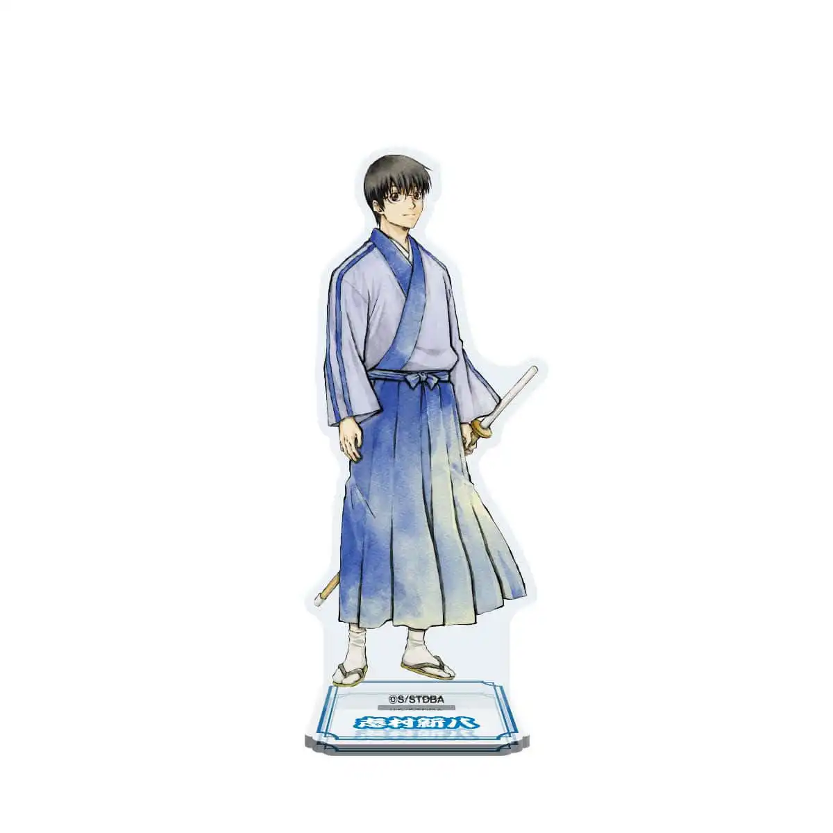 Game Okita Sougo Takasugi Shinsuke Acrylic Stand Doll Anime Sakata Gintoki Hijikata Toshirou Figure Model Plate Cosplay Toy Gift