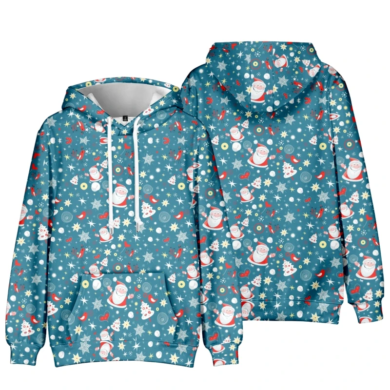 New Christmas sweater Hoodie Long Sleeve Kids Men Women Hoodies Mexico Holiday Sweatshirts Unisex Hip Hop Streetwear Jacket 1