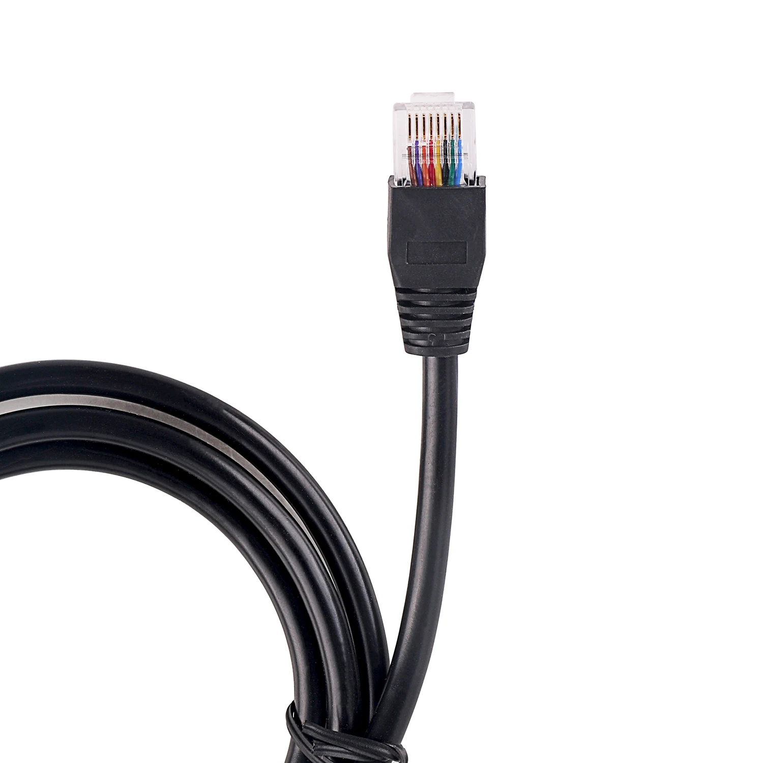 RJ45 RS485 Cable for BMS Communication Connecting Seplos Battery to Voltronic Inverter M-M Cable