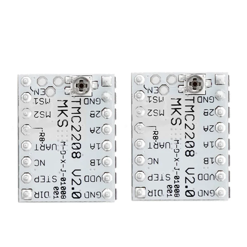 MKS TMC2208 V2.0 محرك متدرج سائق فائقة الهدوء/الحرارة المنخفضة للوحة تحكم MKS SGen L V1.0/Gen L V2.0 (5 قطعة)