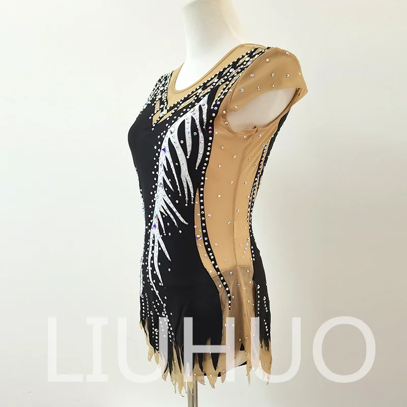 LIUHUO Ritmische Gymnastiek Turnpakje Competitieve Cheerleading Prestaties voor kinderen