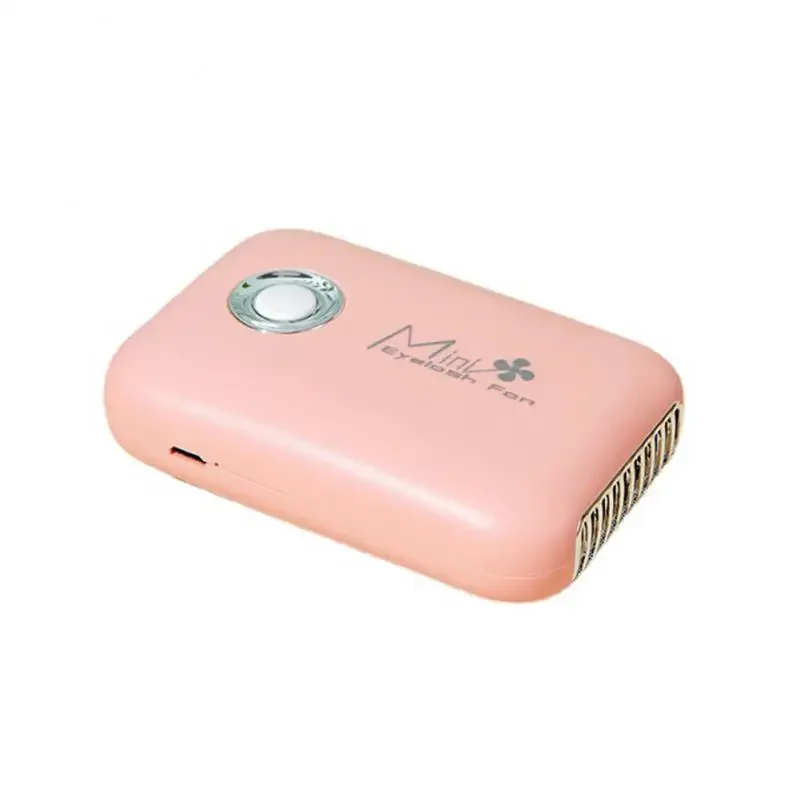 Asciugatrice per ciglia Innesto speciale Ventilatore ad asciugatura rapida Mini aria condizionata portatile Asciugatrice per allungamento ciglia Ventilatore per colla 3 velocità