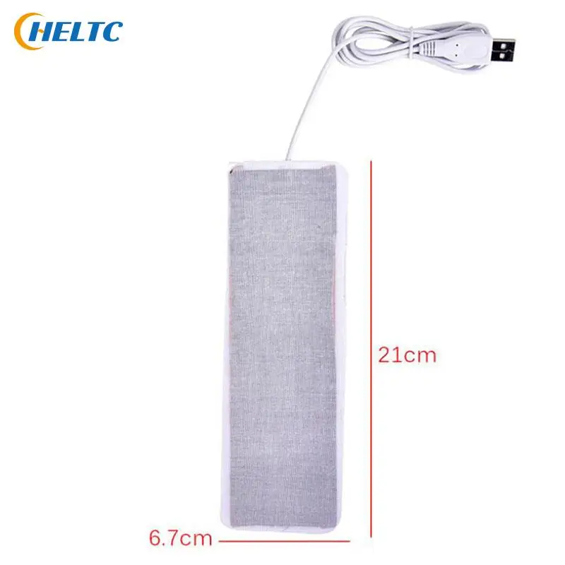 1PCS3.7V-5V Heat Mat USB Warm Paste Pads Fast-Heating Carbon Fiber Heating Pad Portable Pad For Cloth