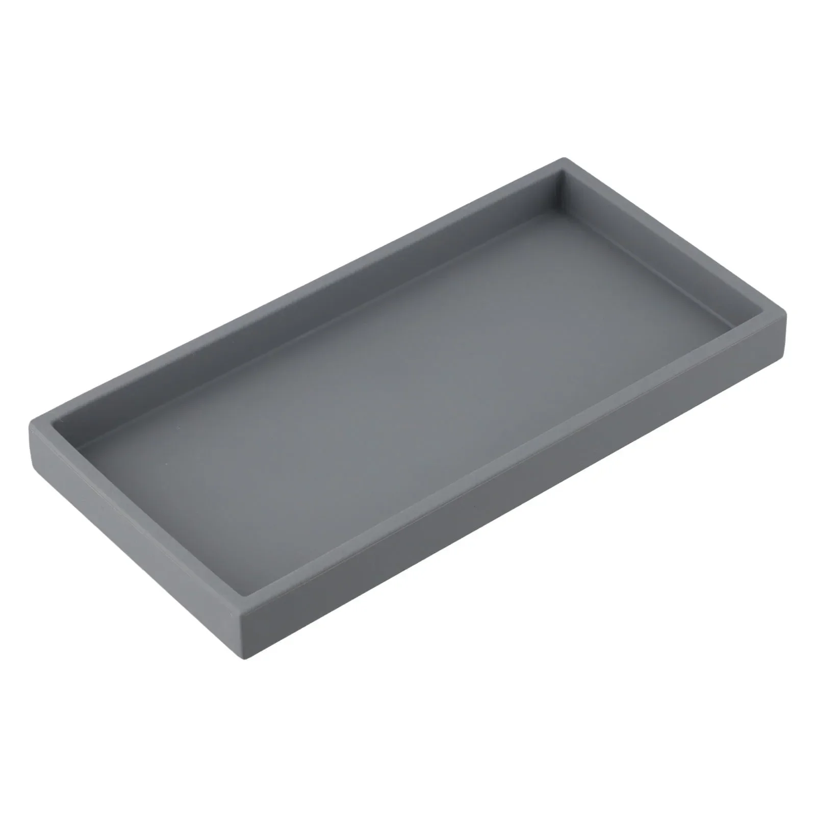 

Органайзер для ванной комнаты Небьющийся дизайн 30x12,5x1,8 см Силиконовый поднос для ванной комнаты Водонепроницаемый материал Долговечное использование