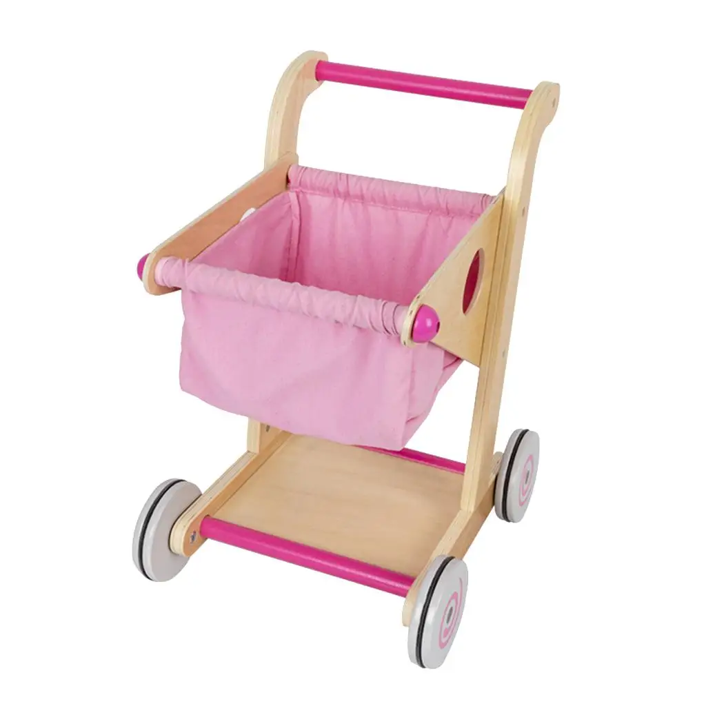 

Children Trolley Shopping Shopping Cart Supermarket Trolley Pretend Play Toy Gifts for Boys Girls 5 6 Years Old