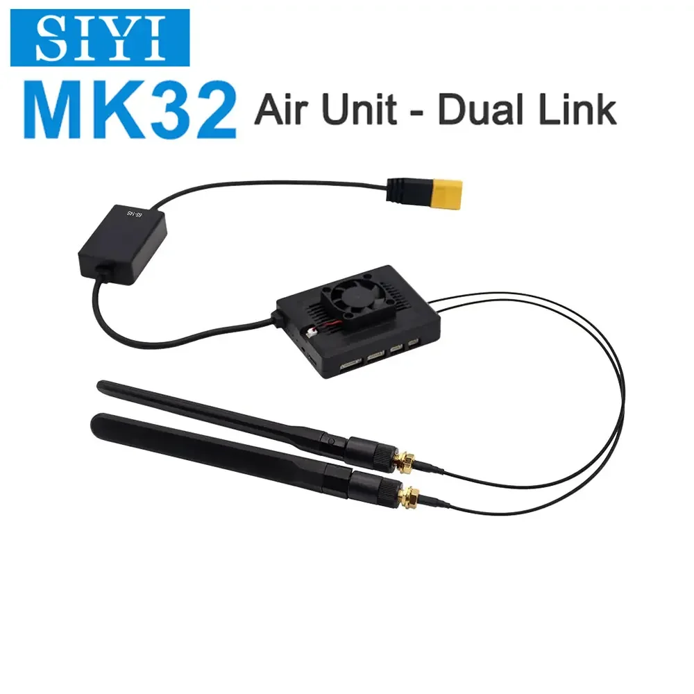 Unidad de aire SIYI MK32 HM30 MK15 con transmisión de imágenes Full HD 1080p de largo alcance SBUS PWM Ethernet Mavlink Telemetría Datalink