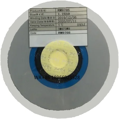 

RM970S 1.2 * 50m ACF tape Hitachi anisotropic conductive film LCD panel bonded glass side 1.2mm