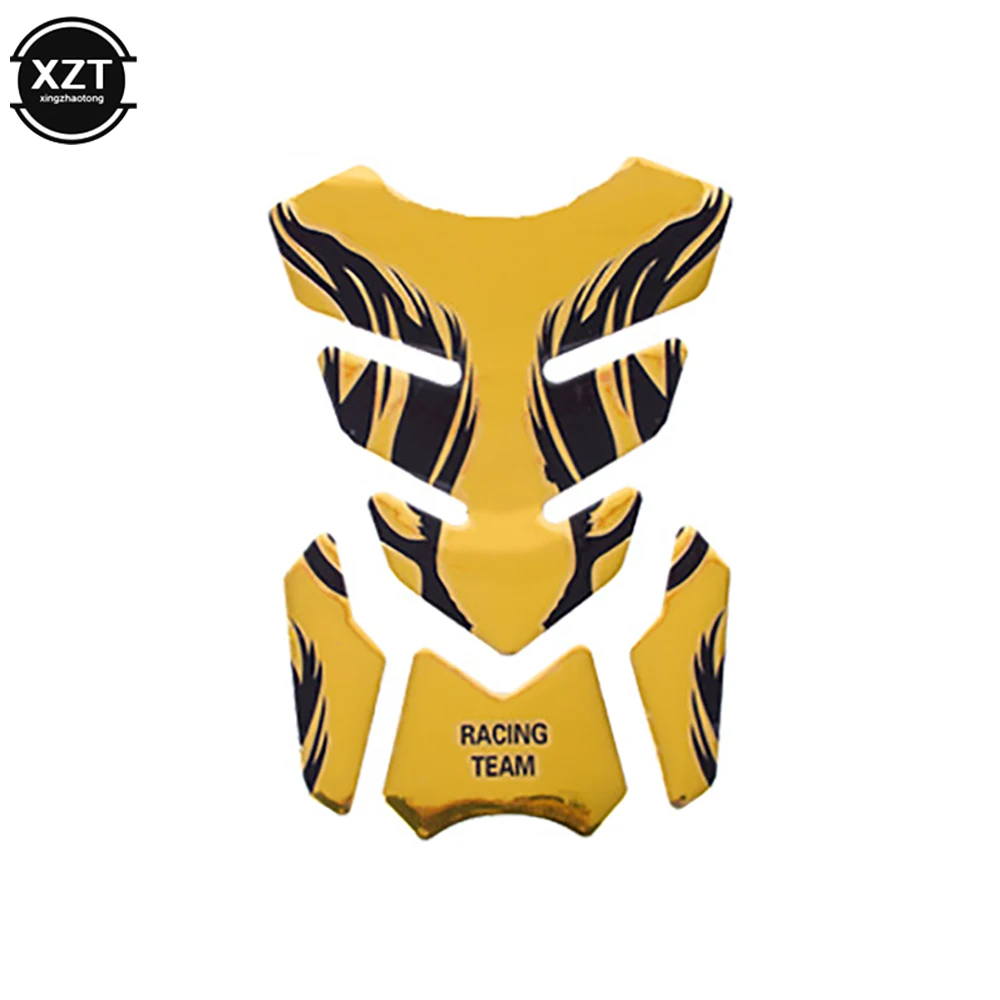 For Honda Yamaha Motorcycle Sticker Tank Pad Sticker Devil Skull Logo 3D Tank Pad Stickers Oil Gas Protector Cover Decoration