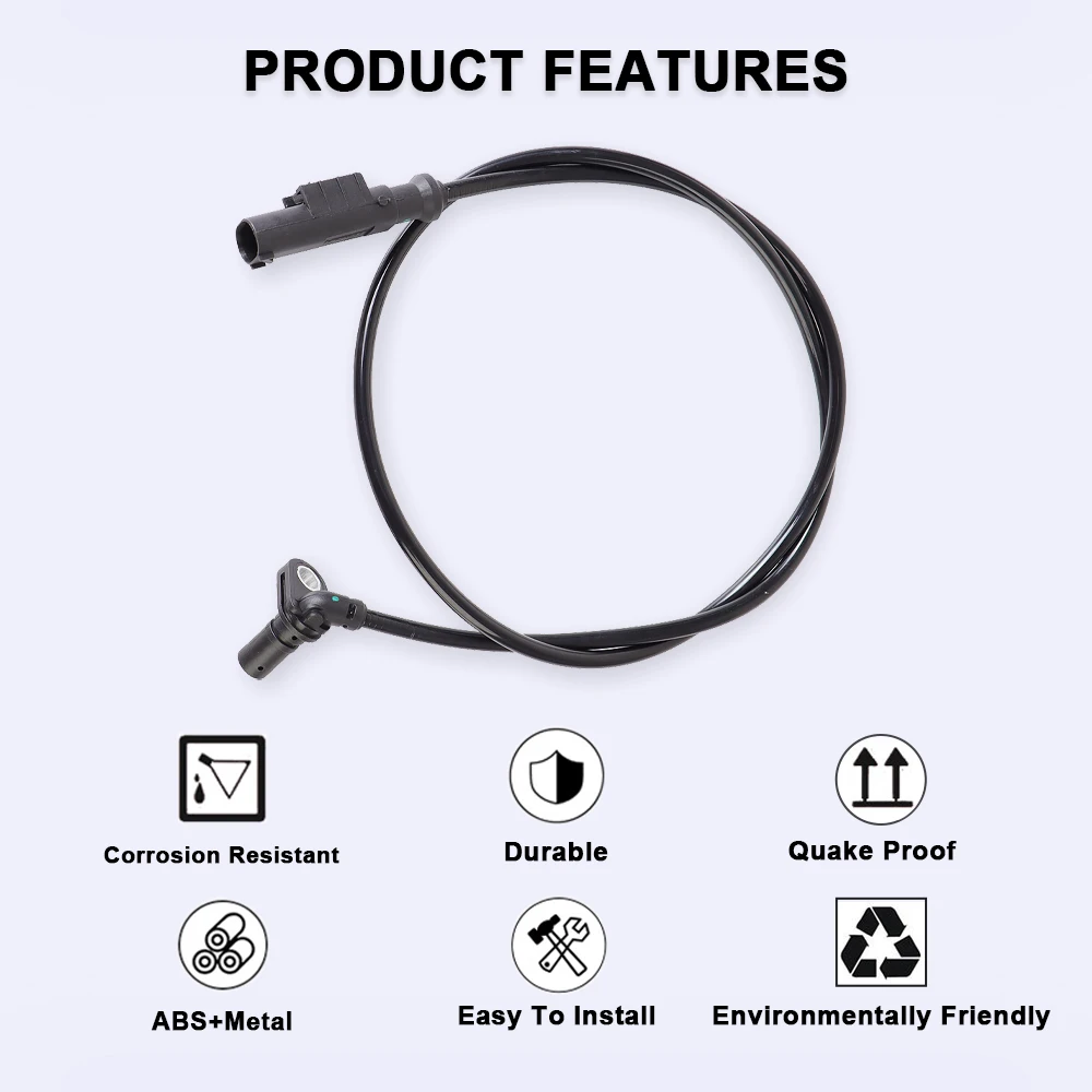 ABS Front Wheel Speed Sensor Wire Silicone Cable Cord Motorcycle Accessories For Kymco Xciting 250 350 400 S250 S350 ST250 CT300
