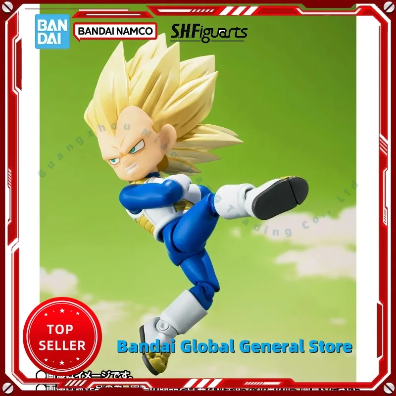 متوفر 100% الأصلي بانداي Sh Figuarts Shf لعبة دراغون بول دايما SSJ3 فيغيتا عمل أرقام أنيمي نموذج اللعب جمع #5