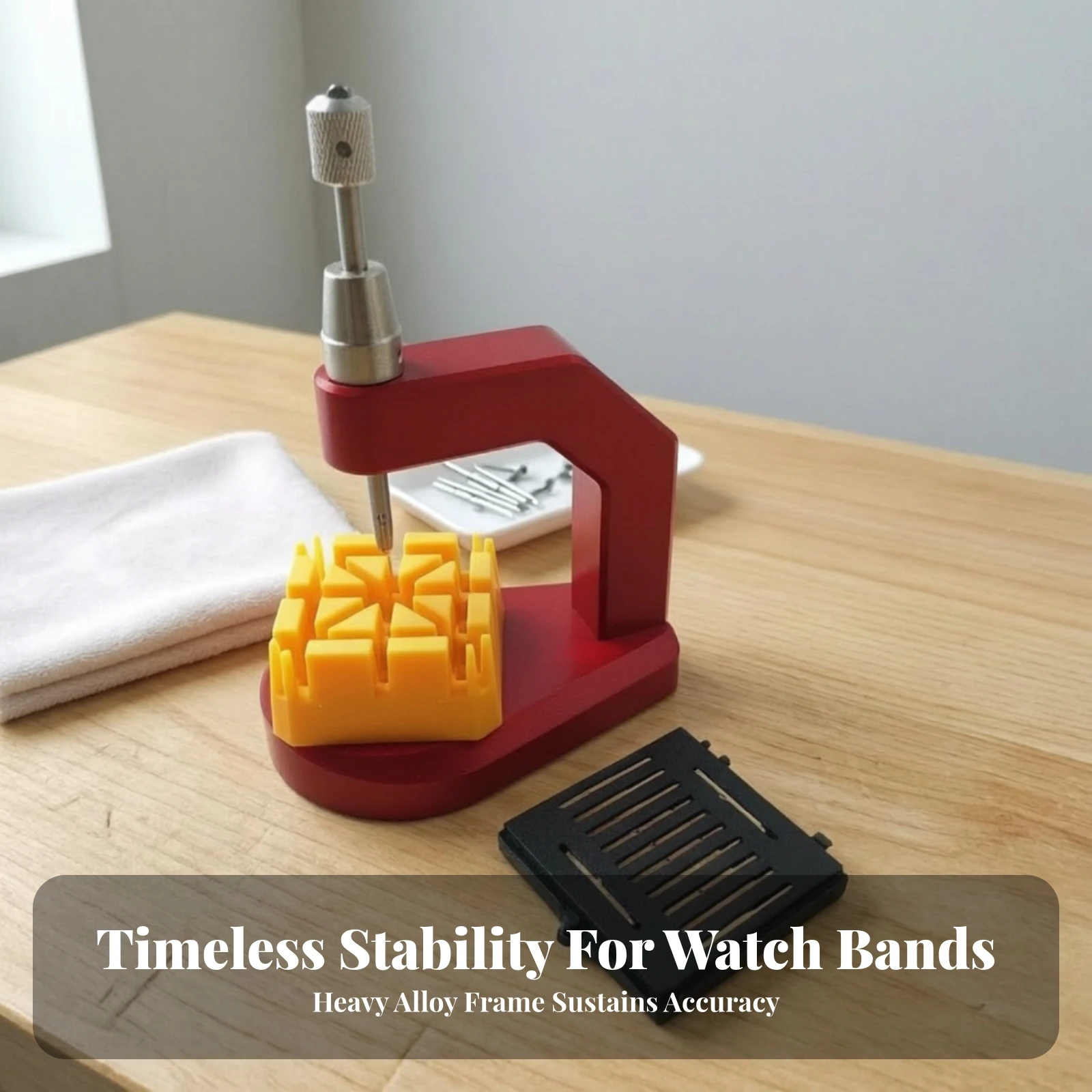 Watch Band Link Removal Tool Long-Lasting Watch Strap Adjustment Tool Compact Metal for Watchmakers, Home Workshop