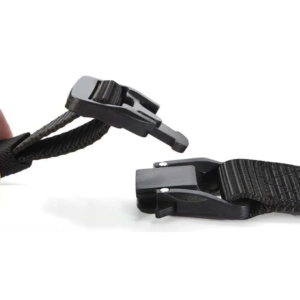 الترفيه زائد كبير طويل الحجم النايلون مضفر حزام 125 140 160 180 سنتيمتر قابل للتعديل سبيكة مشبك حزام الإفراج السريع قماش حزام