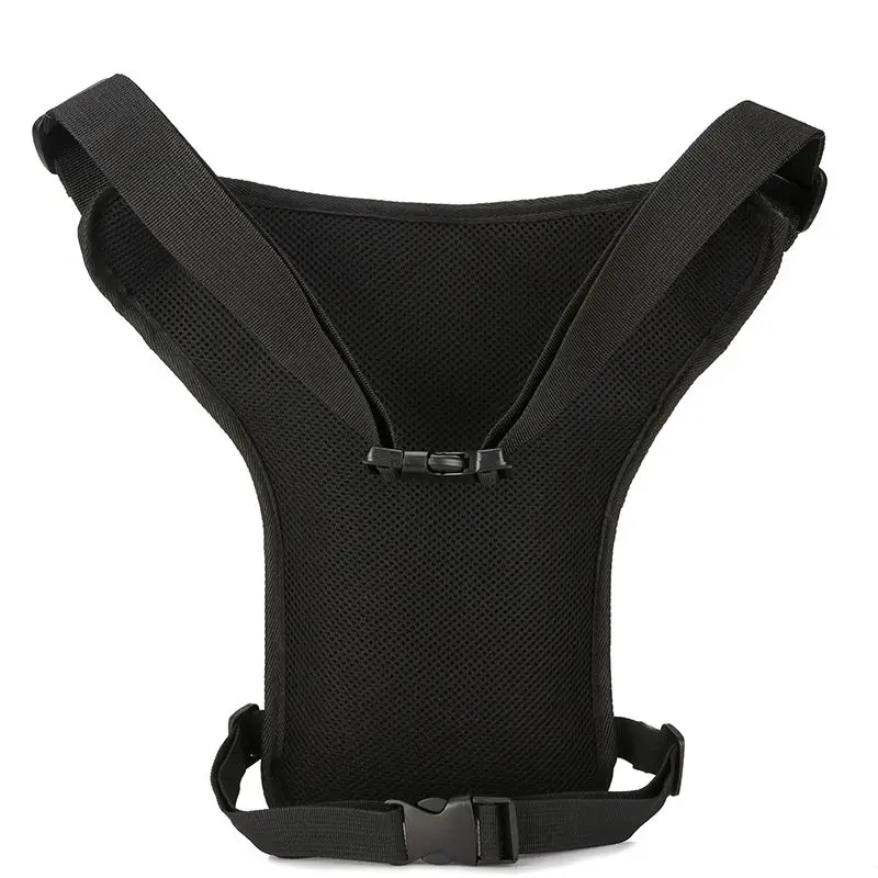 Men Fanny Waist Hip Pack Bum Belt Leg Bag Purse Multi-function Travel Climb Nylon Male Cross body Motorcycle Rider Drop Bags