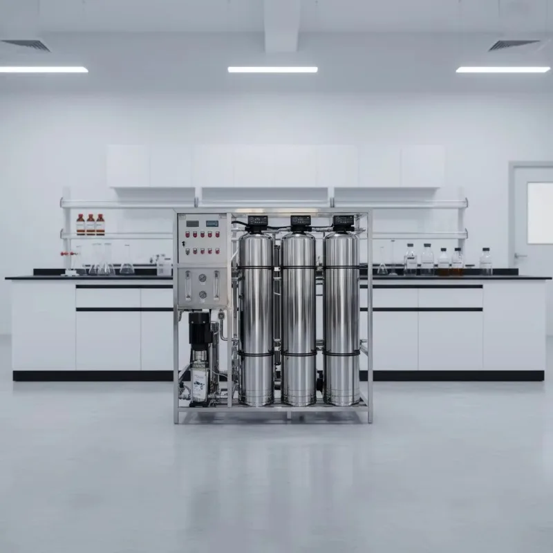 Full Stainless Steel 1000LPH Industrial RO Water Treatment System SUS304 Reverse Osmosis Water Purifier For Food Factory