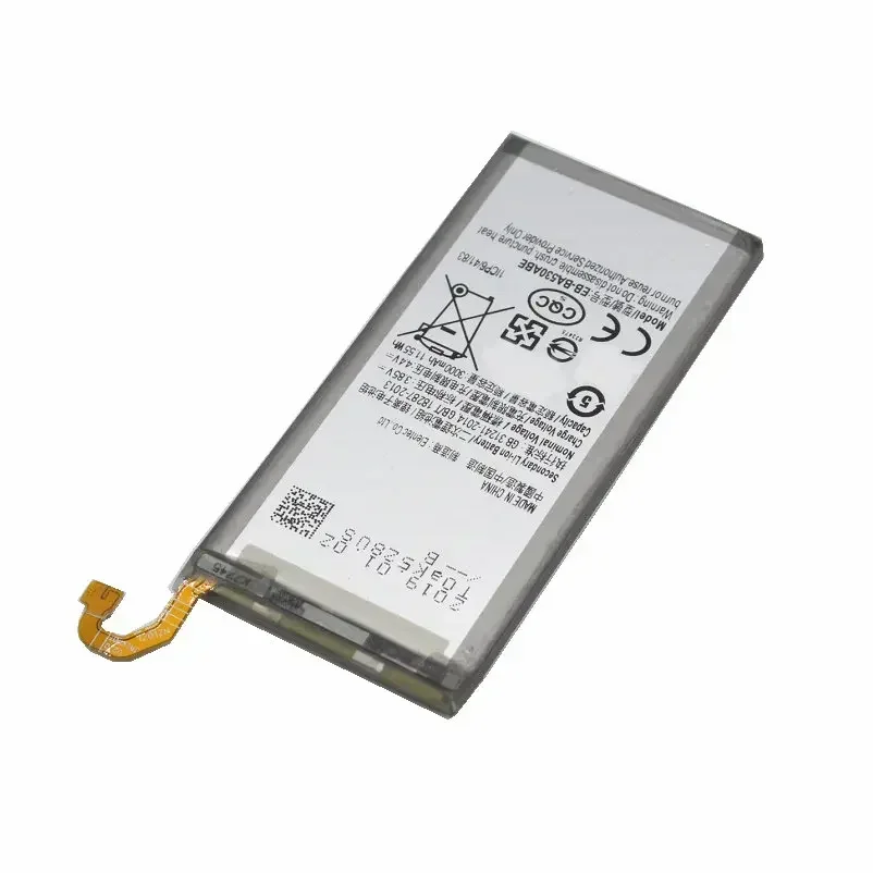 3000mAh 3.85VDC EB-BA530ABE Replacement Battery For  Galaxy A8 2018 (A530) A530 SM-A530F Batteries