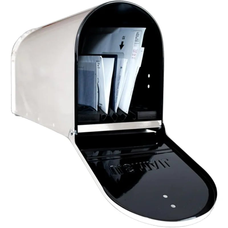 Dry | Weatherproof Mailbox for Outside for Secure Deliveries | Standard Outside Mailboxes | US Postal Service Approved - White