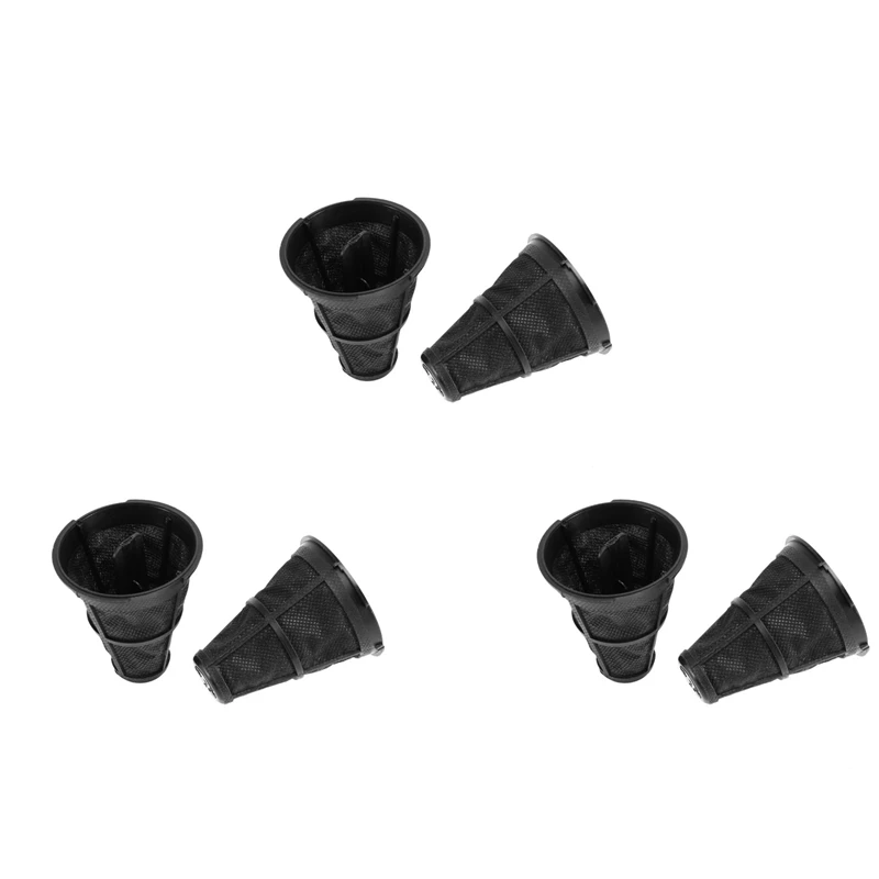 6X Für IRIS OHYAMA IC-FAC2 Staub Milbe Staubsauger Staub Tasche Abgas Filter Staub Milbe Ersatz Zubehör Teile