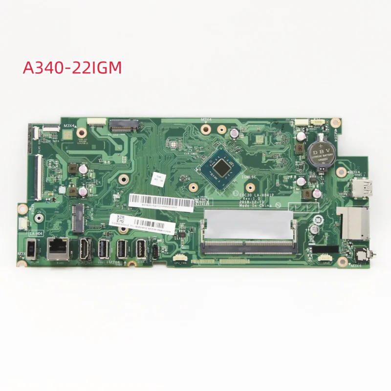 

For Lenovo IdeaCentre A340-22IGM A340-24IGM J5005 Motherboard E0C30 LA-H041P 5B20U54032 Mainboard 100% Tested Fully Work