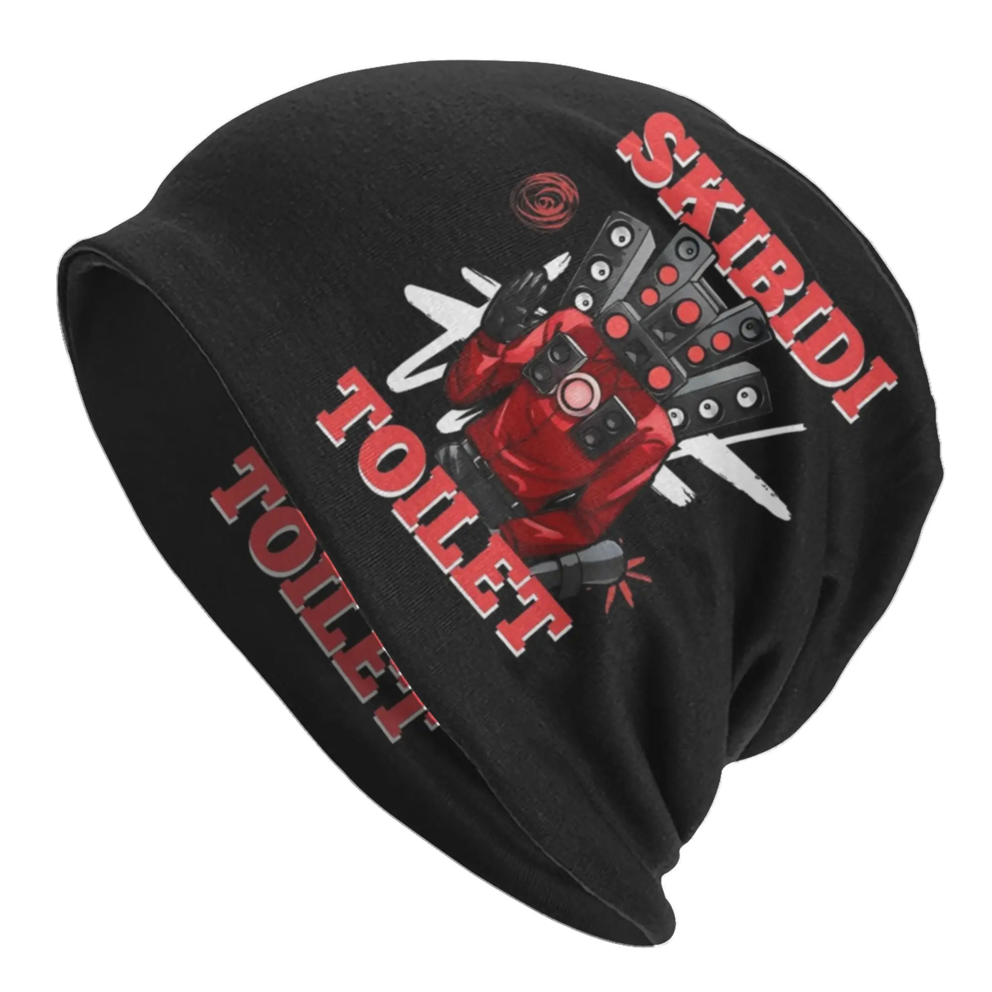 Titan Speakerman Skibidi Toilet  Skullies Beanies Caps For Men Women Unisex Cool Winter Warm Knitted Hat Adult  Bonnet Hats