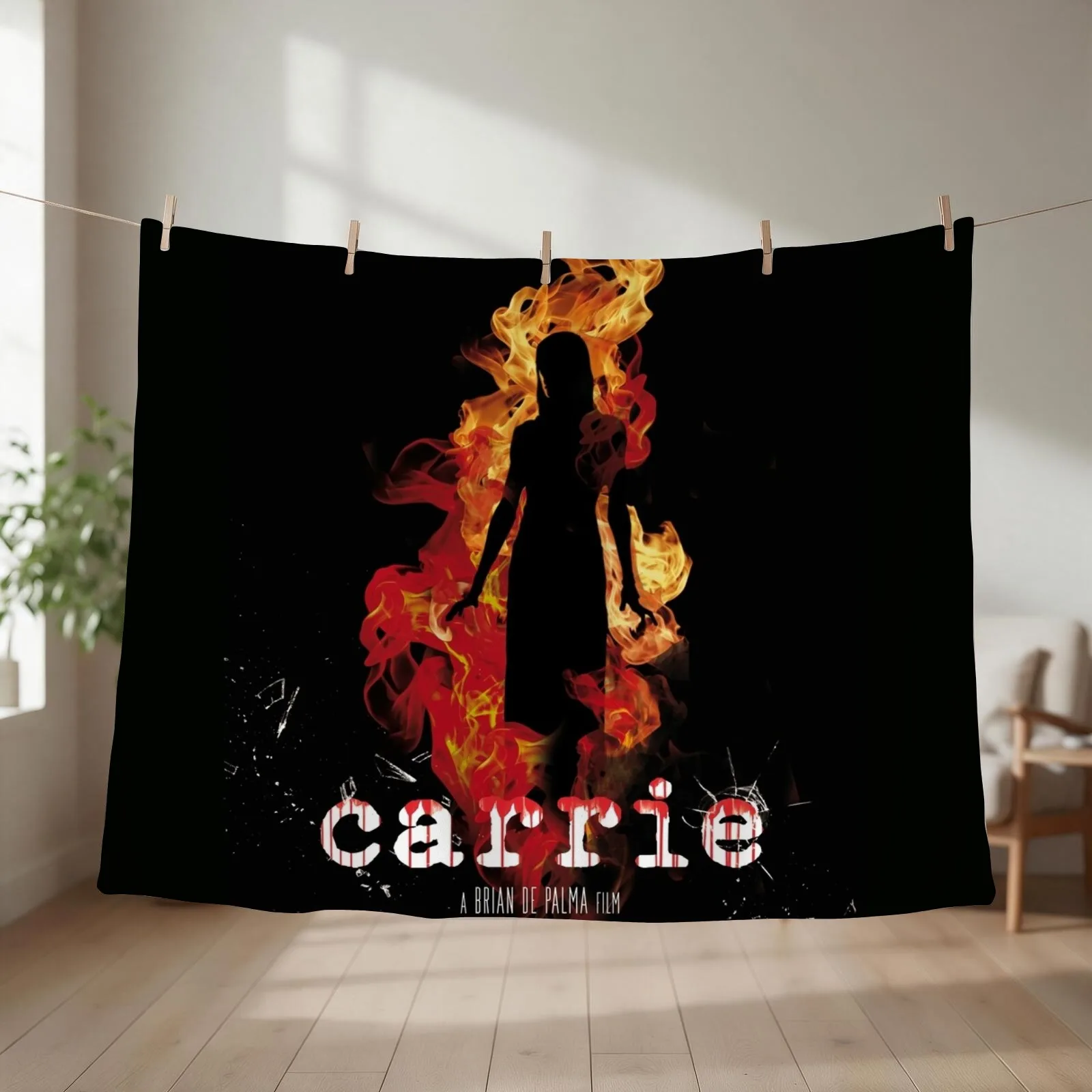 Carrie Throw Blanket Soft Plaid Thins christmas decoration Custom Blankets