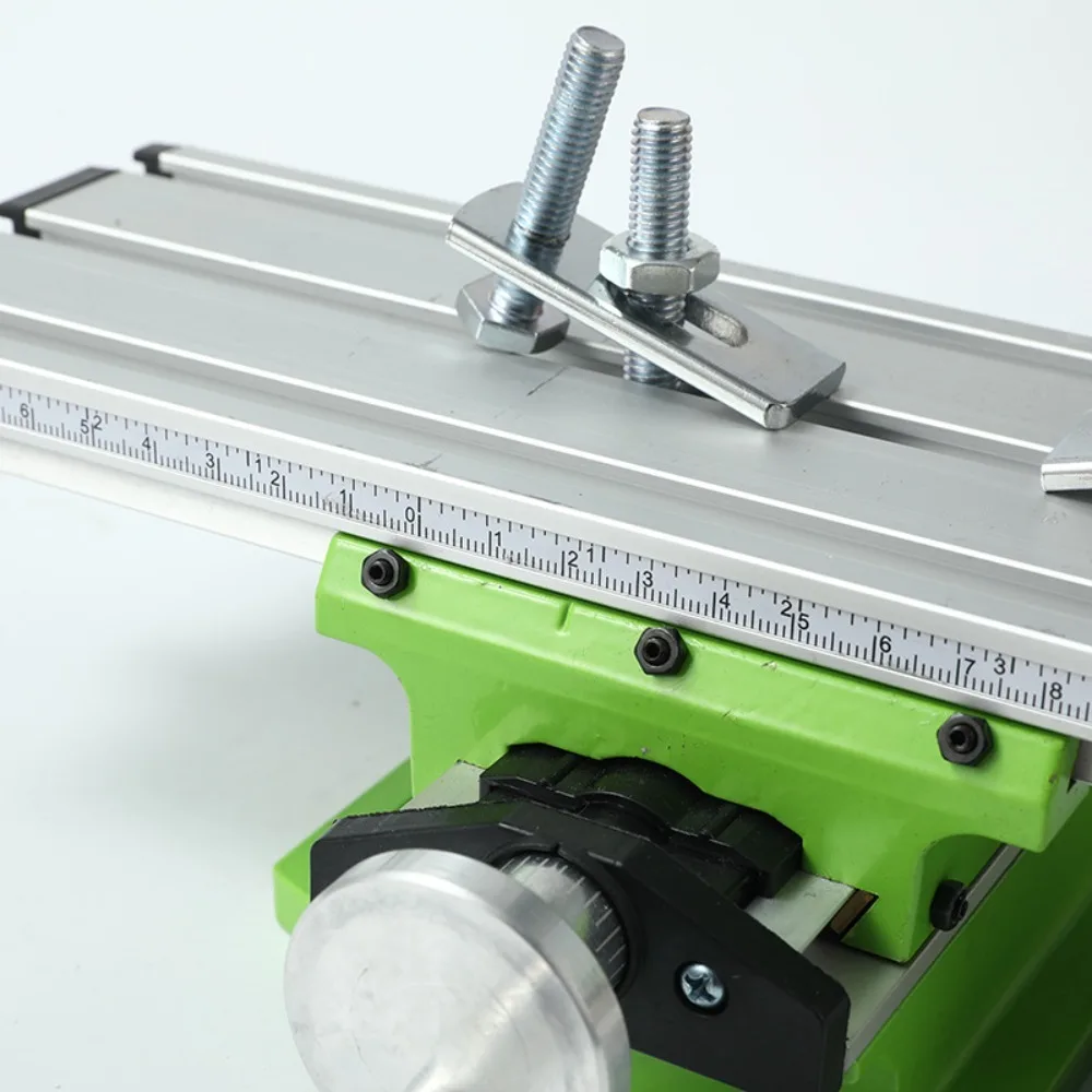 Wielofunkcyjny Stół Roboczy Frezarka Stół Przesuwny Imadło Regulacja Stół Roboczy z Szczypcami Płaskimi do Wiertarki