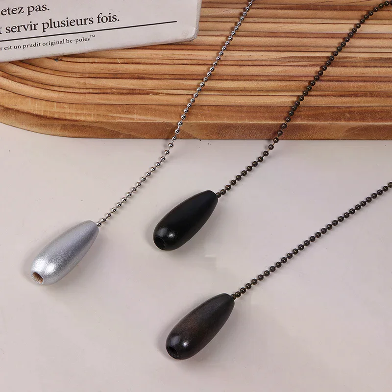 Ceiling Fan Chain Pulls Wooden Pull Chain Pendant Rope Extension Pull Chain Easy Install Removal For Ceiling Light Lamp Fan
