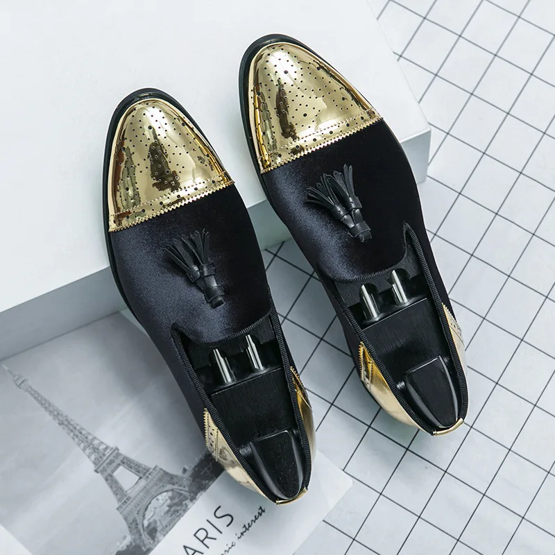 

Замшевые кожаные туфли, мужские повседневные лоферы класса люкс, мужские туфли без шнуровки на плоской подошве, модельные туфли для вождения, итальянские свадебные туфли в британском стиле