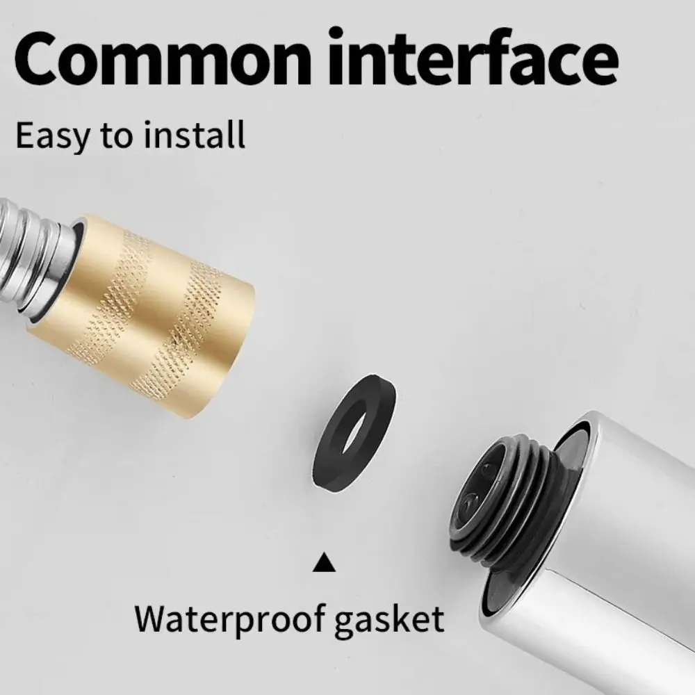 Replacement Handheld Shower Head Hose PVC Anti Winding Spray Water Pipe Flexible 1.5/2/3 Meters Shower Extension Tube Bathroom