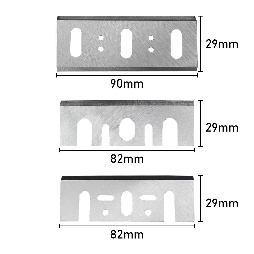 2Pcs Wood Planer Blade Electric Planer Knife Replacement For Makita 1900B KP0800 HITACHI F20 DEWALT D26676 DW680