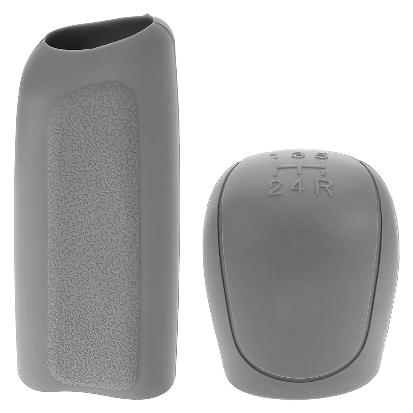 

2Pcs Universal Silicone Car Interior Gear Shift Cover Soft Durable Stick Shift Protector for Manual Automatic Vehicles Stylish