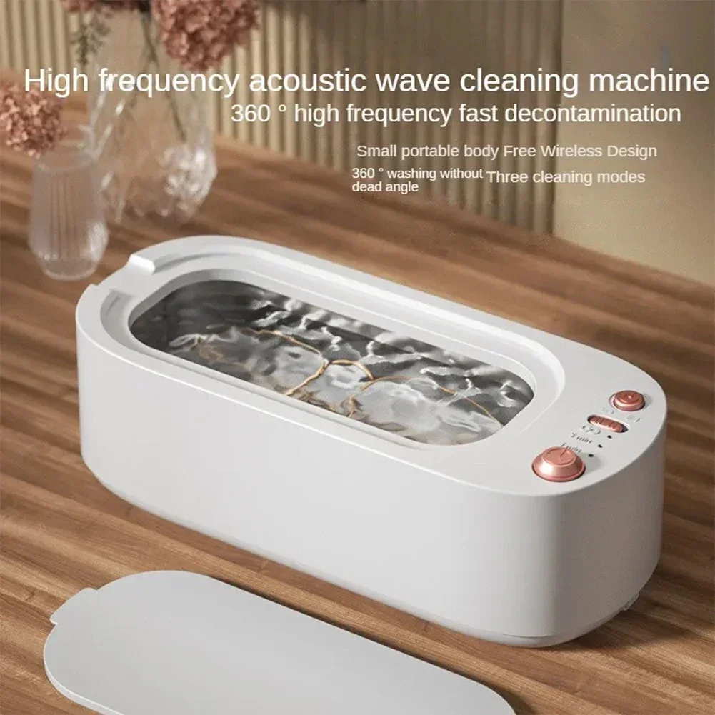 Ultrasonic Glasses High-frequency Vibration Cleaning Machine Electric 3 Gear Jewelry Watch Multi Function TimingCleaning Machine