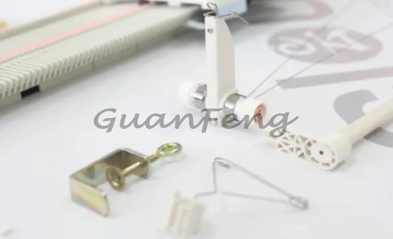 Handmade warp knitted jacquard sweater knitting machine accessories are easy to operate