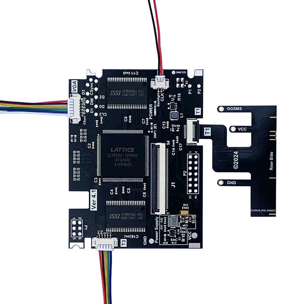 V4.1 IPS OGS kit schermo LCD Pre-laminato per SEGA Game Gear Display a schermo intero schermo LCD Highlight luminosità per SEGA GG