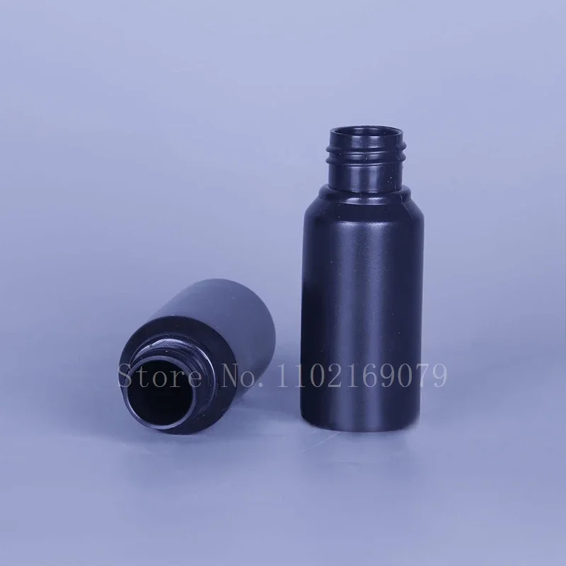 50Pcs 10ml-100ml Leere UV Schatten Kleber Flaschen PE Kunststoff Tropfen Abgabe Applikator Squeeze Flasche Schwarz farbe Tinte Container