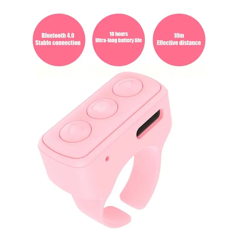 Scrolling Ring Remote Control Camera Remote Shutter Wireless Seamless Video Record Controller Connectivity Controller For Camera