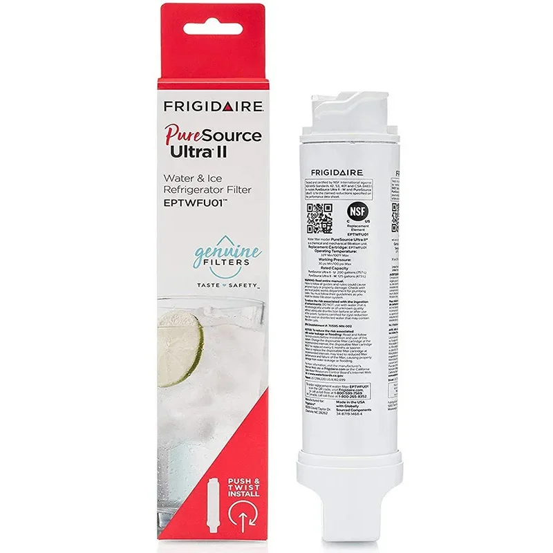 ملحقات ثلاجة فريجيدير EPTWFU01 EWF02 فلتر المياه إزالة الروائح الشوائب للاستخدام المنزلي