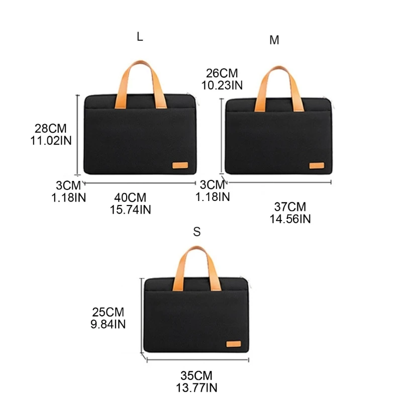 E74B Laptoptas Handtas Sleeve voor 13-15 inch laptoptas Laptopaktetas