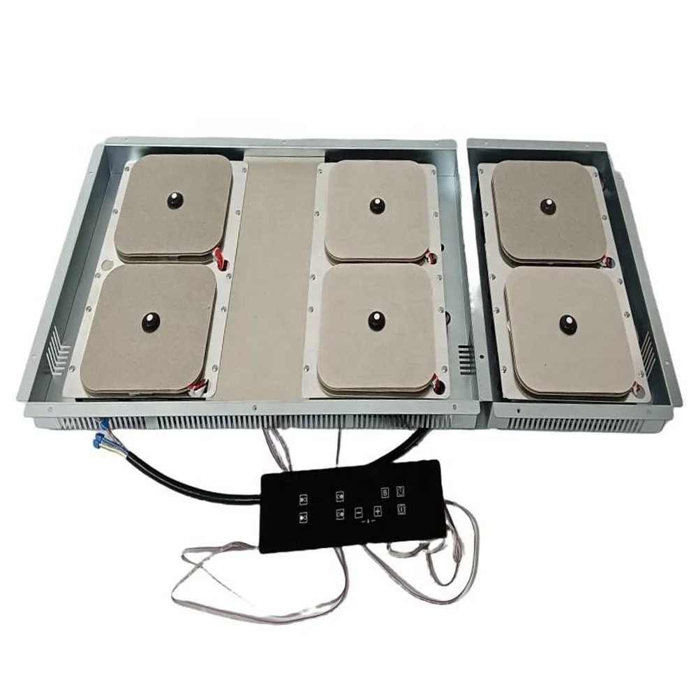 

New 2025 Hidden Invisible 6 Burners Induction Cooker for Under Granite and Support Built in Induction Cooktop