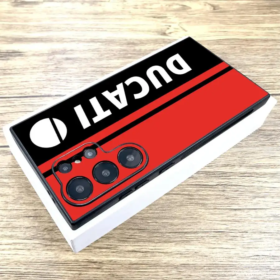 حافظة لهاتف سامسونج جالاكسي S22 S24 + S24 Plus S20 S9 S25 Ultra S25 + S21 S23 FE غطاء هاتف خلفي ناعم كول M-دراجة نارية D-Ducaties #6