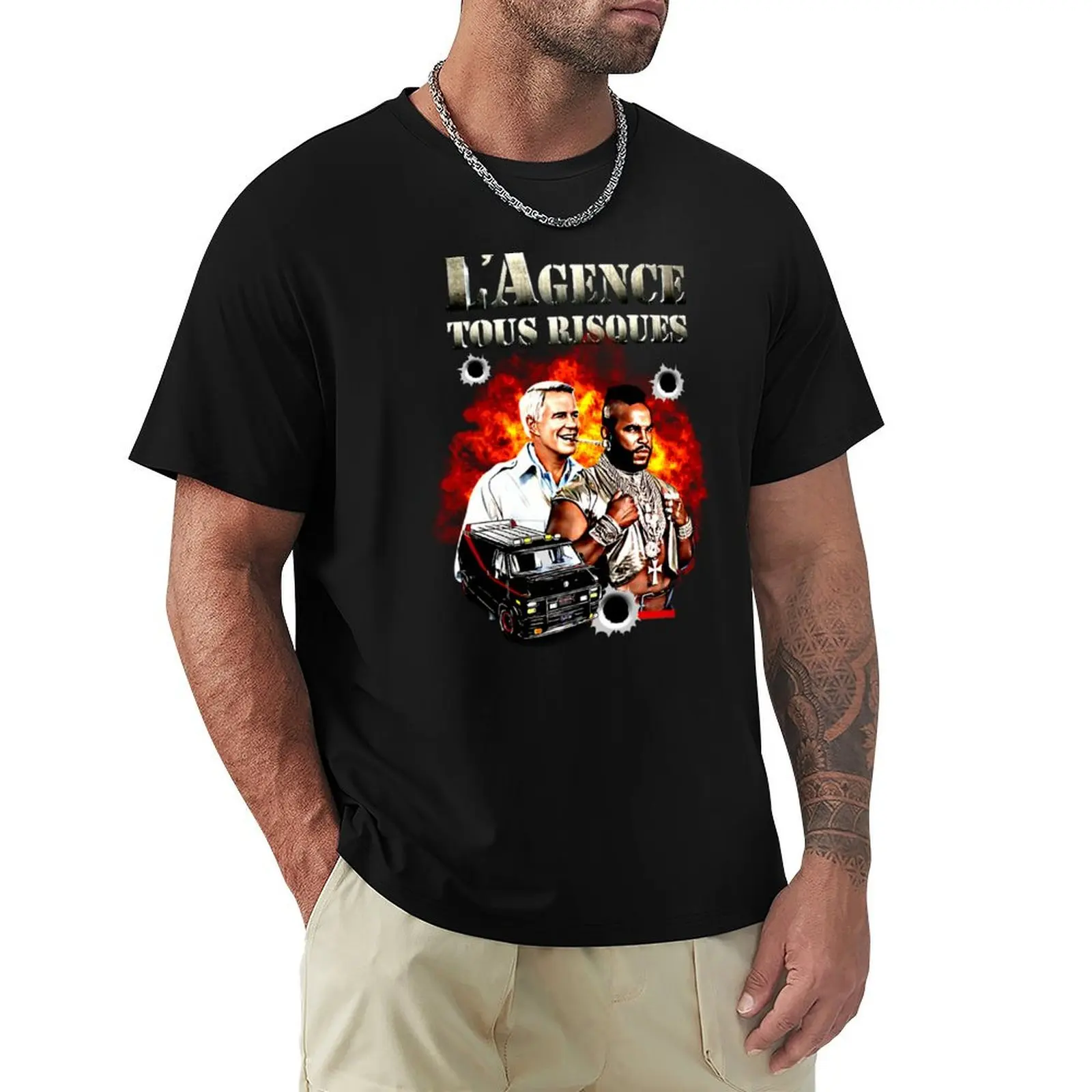The all-risk agency, the a team T-Shirt anime t shirts for man T-Shirt