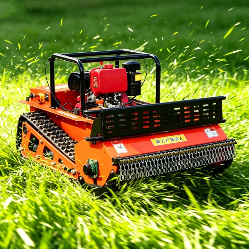 Remote Control Crawler Mower R - đánh giá và giá Robot Chassis