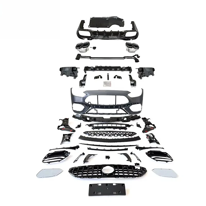 

2020 Year+ W206 Sportage Upgrade Body Kit for W206 Sport up to C63 Body Kit of Front Bumper Rear Diffuser for Old to New Bodykit