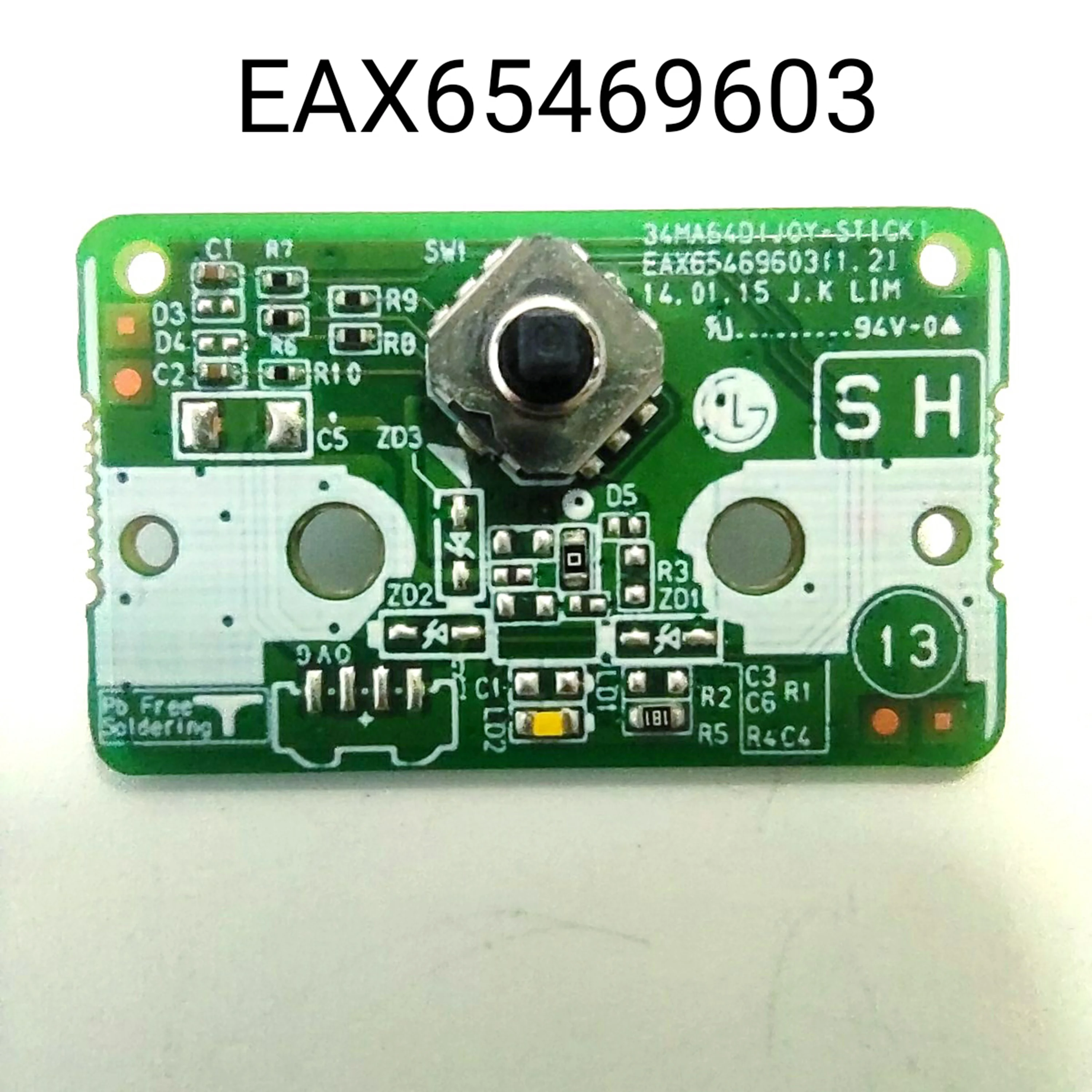 

Brand New 34MA64D EAX65469603 Menu Button Joystick Navigation Board for 34UM95-P 34UC87C-B 34UC97-S 34UM94-P 34UM94C-P 31MU97-B