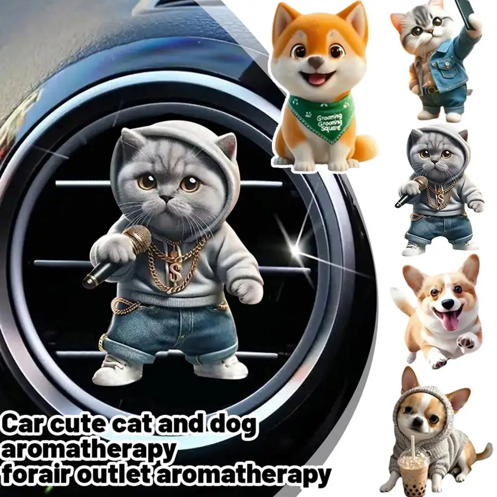 سيارة الهواء تنفيس الروائح الديكور معطّر الهواء رائحة الداخلية طويلة اكسسوارات الديكور سيارة تنفيس دائم كليب X7W6