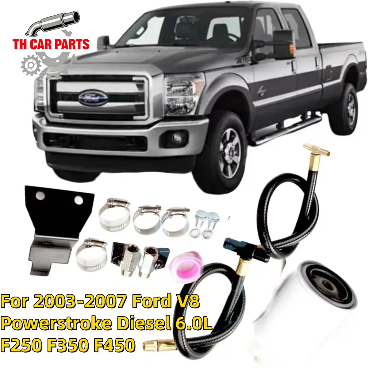 

Комплект фильтров системы охлаждения для Ford V8 Powerstroke Diesel 6.0L F250 F350 F450 2003-2007 годов — специально для данной модели автомобиля